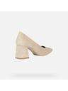 Geox Cremefarbene Damen-Pumps Geox Giselda