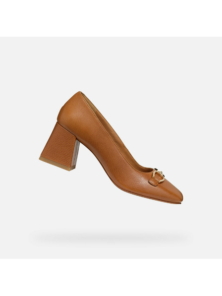 Geox Hellbraune Damen-Pumps Geox Coronilla