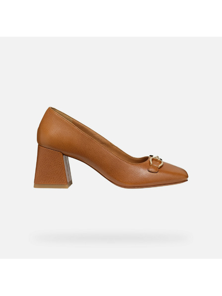 Geox Hellbraune Damen-Pumps Geox Coronilla
