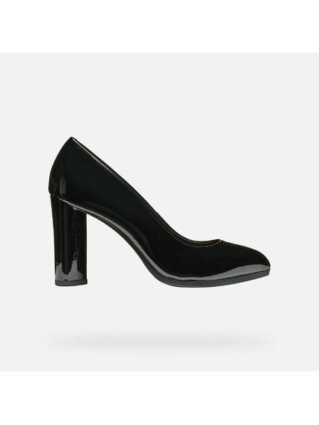 Geox Schwarze Damen-Pumps Geox Walk Pleasure 90