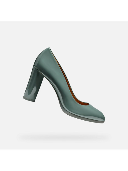Geox Hellgrüne Damen-Pumps Geox Walk Pleasure 90
