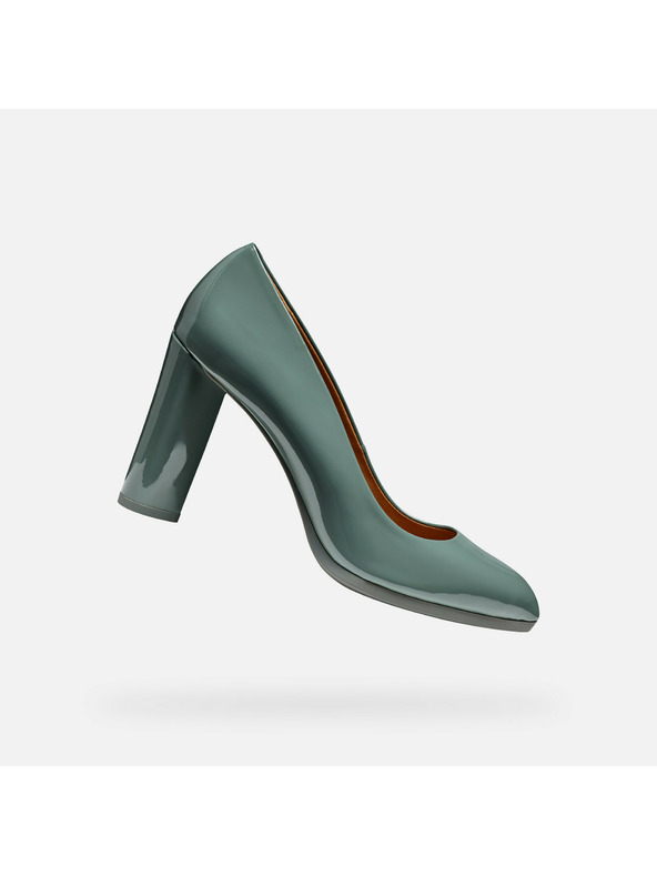 Geox Hellgrüne Damen-Pumps Geox Walk Pleasure 90