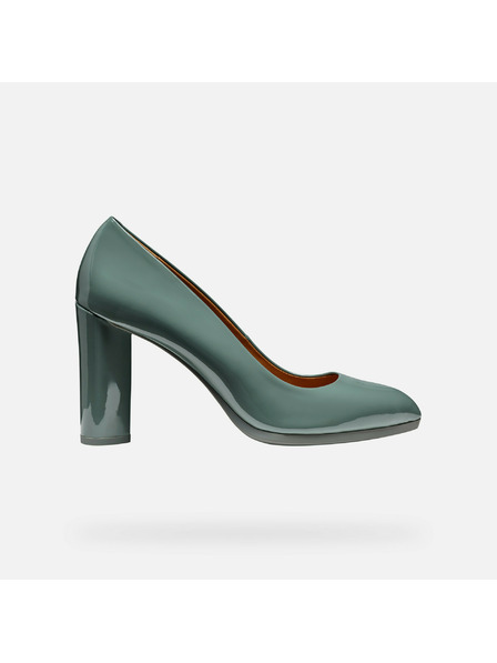 Geox Hellgrüne Damen-Pumps Geox Walk Pleasure 90