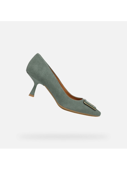 Geox Hellgrüne Damen-Pumps Geox Giselda