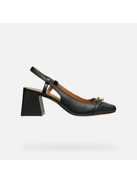 Geox Schwarze Damen-High-Heel-Schuhe Geox Coronilla