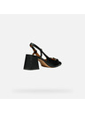 Geox Schwarze Damen-High-Heel-Schuhe Geox Coronilla
