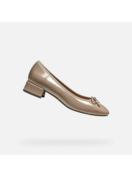 Geox Beige Damen-High-Heel-Schuhe Geox Floretia