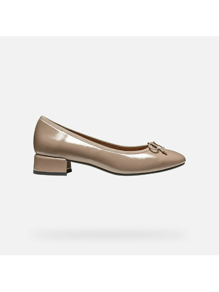 Geox Beige Damen-High-Heel-Schuhe Geox Floretia