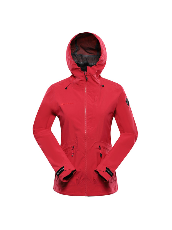 ALPINE PRO Damen Wasserdichte Jacke mit PTX-Membran ALPINE PRO ZARRA Himbeere