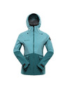 ALPINE PRO Damen Wasserdichte Jacke mit PTX-Membran ALPINE PRO ZARRA aqua sea