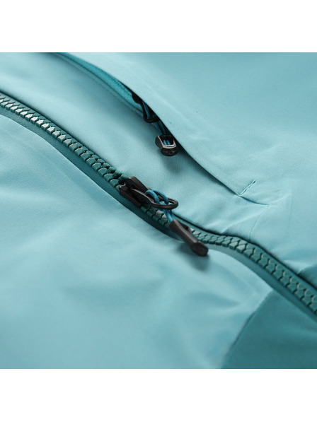 ALPINE PRO Damen Wasserdichte Jacke mit PTX-Membran ALPINE PRO ZARRA aqua sea