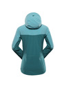 ALPINE PRO Damen Wasserdichte Jacke mit PTX-Membran ALPINE PRO ZARRA aqua sea