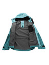 ALPINE PRO Damen Wasserdichte Jacke mit PTX-Membran ALPINE PRO ZARRA aqua sea