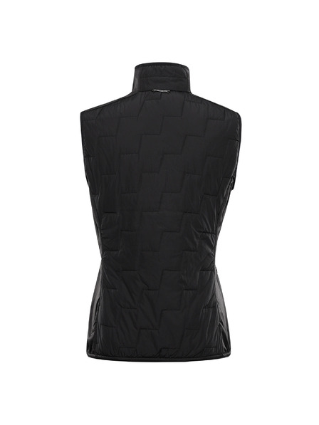 ALPINE PRO Damen Warme Weste mit Merino-Füllung ALPINE PRO NERCA schwarz