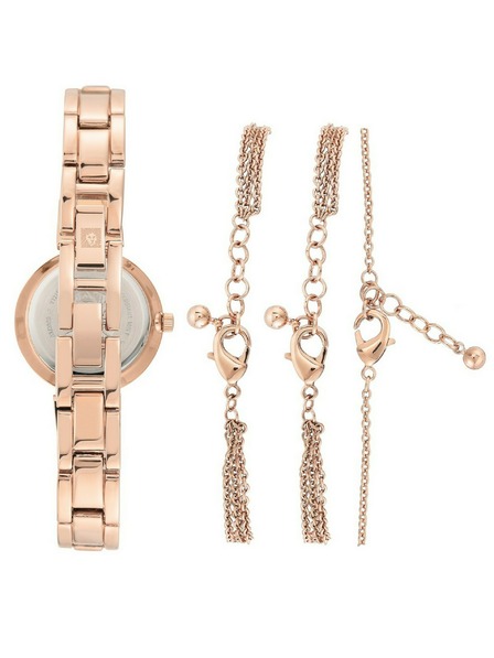 Anne Klein Roségoldene Damen-Uhr Anne Klein