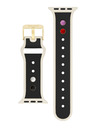 Anne Klein Silikon-Schwarz-Creme-Armband Anne Klein für Apple Watch 38/40/41