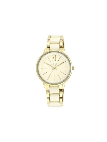 Anne Klein Goldene Damen-Uhr Anne Klein