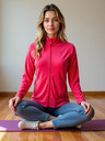 ALPINE PRO Damen-Fleece-Sweatshirt ALPINE PRO SIUSA 2 raspberry
