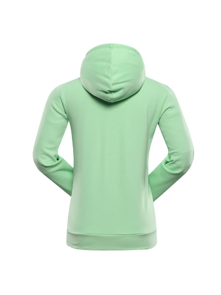 ALPINE PRO Damen-Baumwoll-Sweatshirt ALPINE PRO LOKKA paradise green