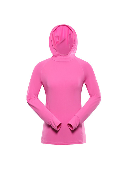 ALPINE PRO Damen-Funktions-Sweatjacke mit Reflektoren ALPINE PRO IZARA neon pink