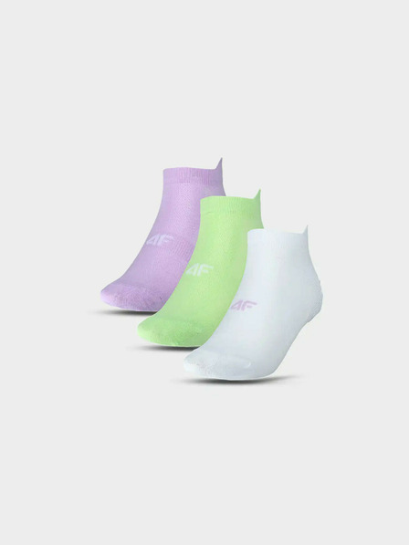 4F Damen-Socken 4F 3er-Pack