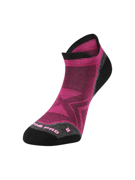 ALPINE PRO Merino-Woll-Knöchelsocken ALPINE PRO WERDE neon pink