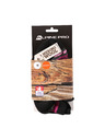ALPINE PRO Merino-Woll-Knöchelsocken ALPINE PRO WERDE neon pink