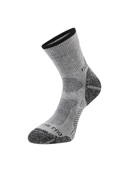 ALPINE PRO Antibakterielle Socken ALPINE PRO KEROWE grau
