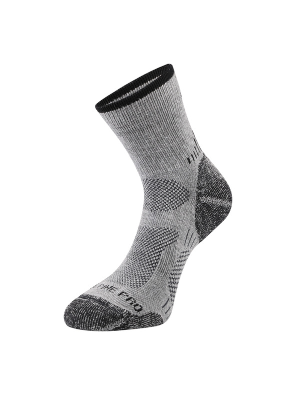 ALPINE PRO Antibakterielle Socken ALPINE PRO KEROWE grau