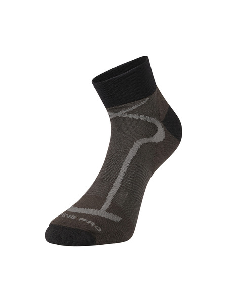 ALPINE PRO Sport-Knöchelsocken ALPINE PRO GANGE dk.true grau
