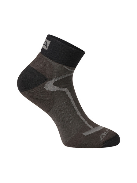 ALPINE PRO Sport-Knöchelsocken ALPINE PRO GANGE dk.true grau