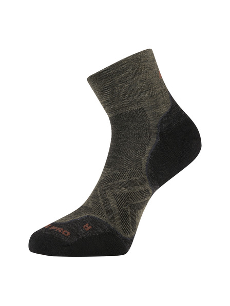 ALPINE PRO Antibakterielle Merino-Wollsocken ALPINE PRO DERERE stone grau