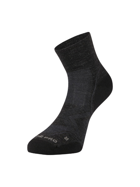 ALPINE PRO Antibakterielle Merino-Wollsocken ALPINE PRO DERERE schwarz