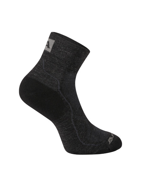 ALPINE PRO Antibakterielle Merino-Wollsocken ALPINE PRO DERERE schwarz