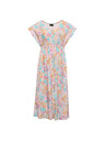 ALPINE PRO Damen-Sommerkleid ALPINE PRO NIEWA creme varianta pa