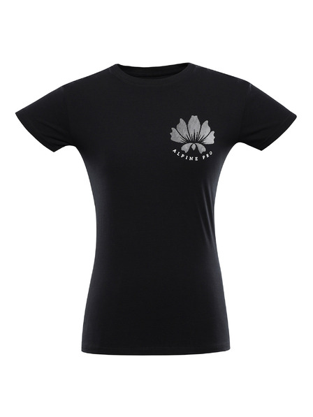 ALPINE PRO Damen-Baumwoll-T-Shirt ALPINE PRO SUMEKA black varianta pa