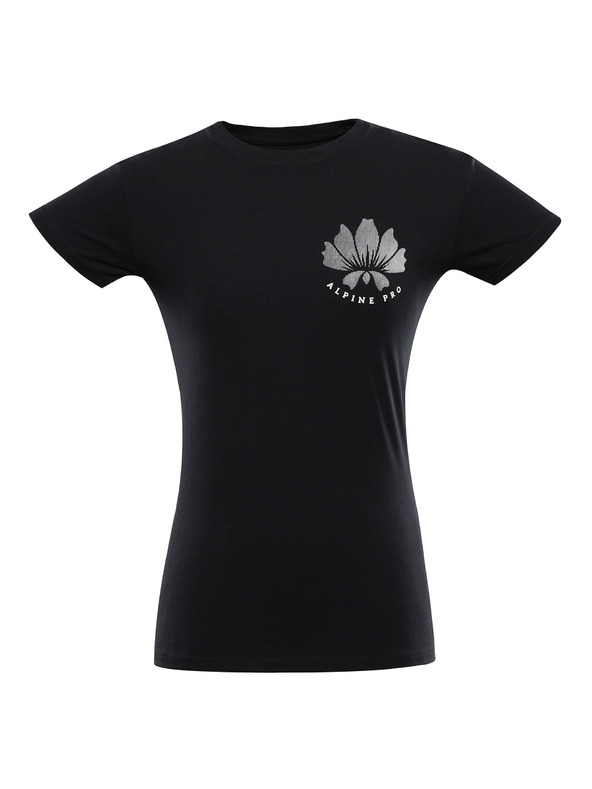 ALPINE PRO Damen-Baumwoll-T-Shirt ALPINE PRO SUMEKA black varianta pa