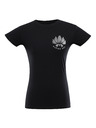 ALPINE PRO Damen-Baumwoll-T-Shirt ALPINE PRO SUMEKA black varianta pa