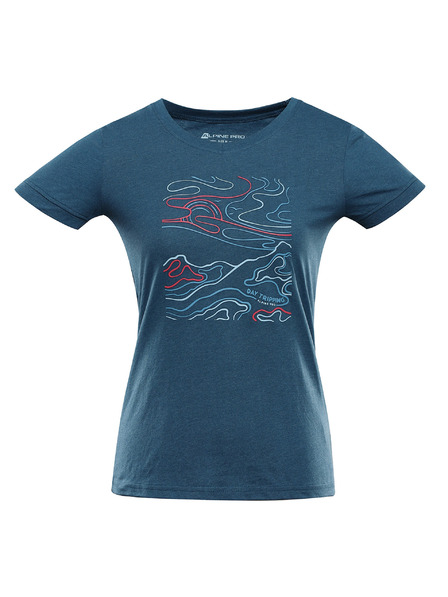 ALPINE PRO Damen-Schnelltrocknedes T-Shirt mit Cool Dry ALPINE PRO NEGA 2 moroccan varianta pa