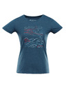 ALPINE PRO Damen-Schnelltrocknedes T-Shirt mit Cool Dry ALPINE PRO NEGA 2 moroccan varianta pa