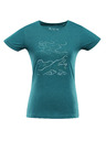 ALPINE PRO Damen-Schnelltrocknedes T-Shirt mit Cool Dry ALPINE PRO NEGA 2 bayou varianta pa