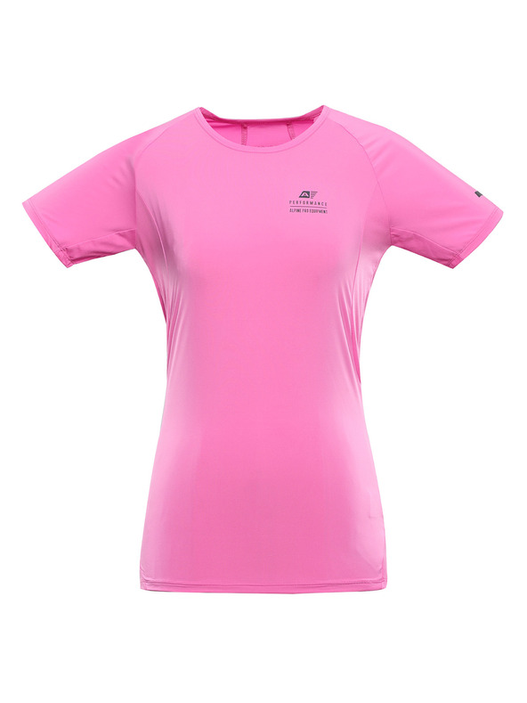 ALPINE PRO Damen-Schnelltrocknendes T-Shirt mit Cool Dry ALPINE PRO BONDA 2 neon pink