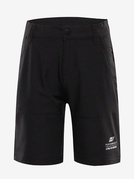 ALPINE PRO Kinder-Softshell-Shorts ALPINE PRO BAKO schwarz