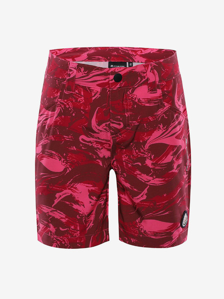 ALPINE PRO Schnell trocknende Kinder-Shorts ALPINE PRO LOMBO rosa
