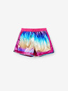 Desigual Rosa und blaue Metallic-Shorts für Mädchen Desigual Nature