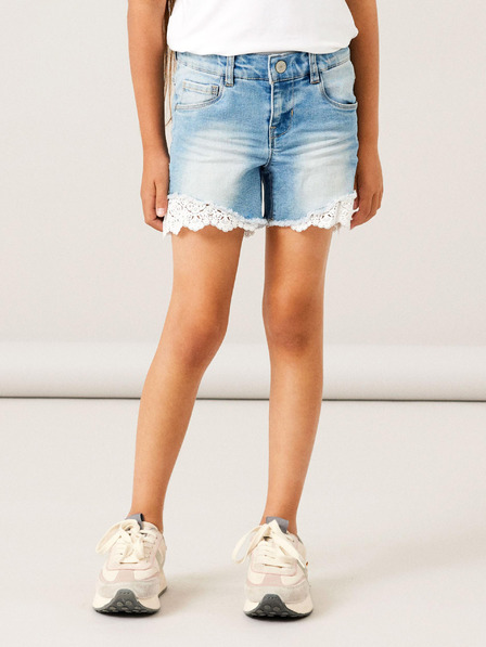 name it Blaue Jeansshorts für Mädchen name it Salli