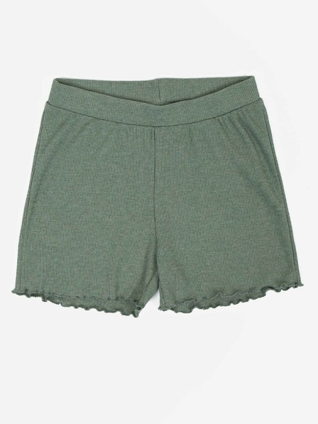 name it Dunkelgrüne gerippte Shorts für Mädchen, Name: Tara