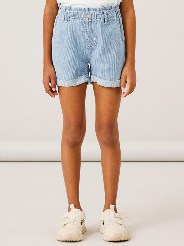 name it Hellblaue Denim-Shorts für Mädchen, Name: Bella