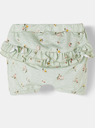 name it Grüne gemusterte Shorts für Mädchen mit dem Namen Feline