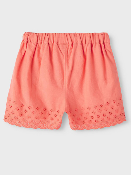 name it Korallfarbene Shorts für Mädchen Fiona